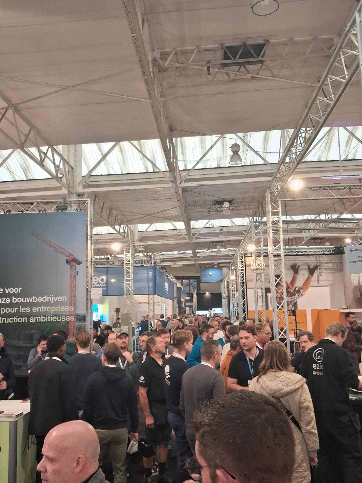 Stand Heiwa et Cebeo lors d Install Day a Brussels Gate