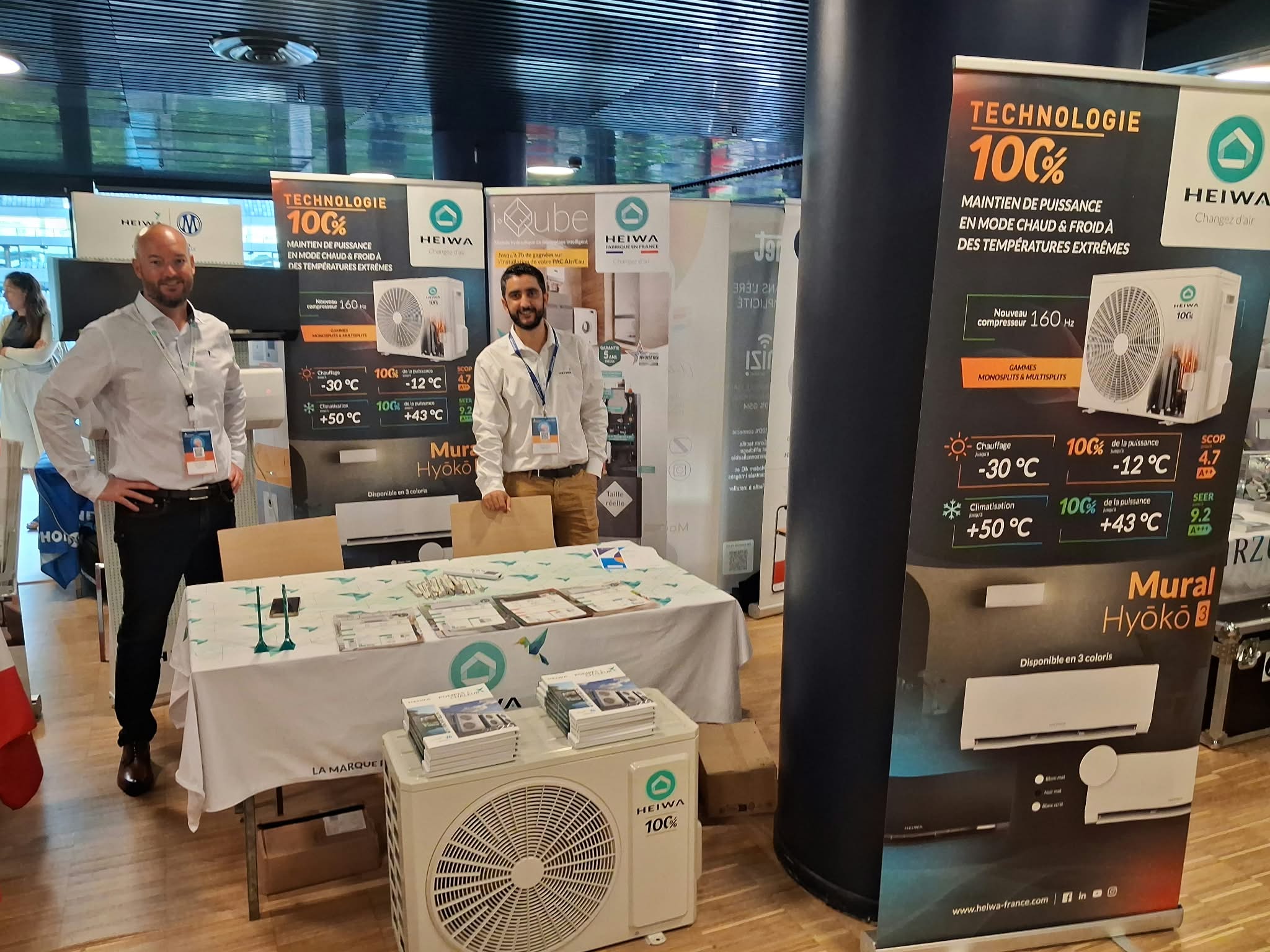 Stand Heiwa au Salon des Energies du Futur Sonepar a Bordeaux