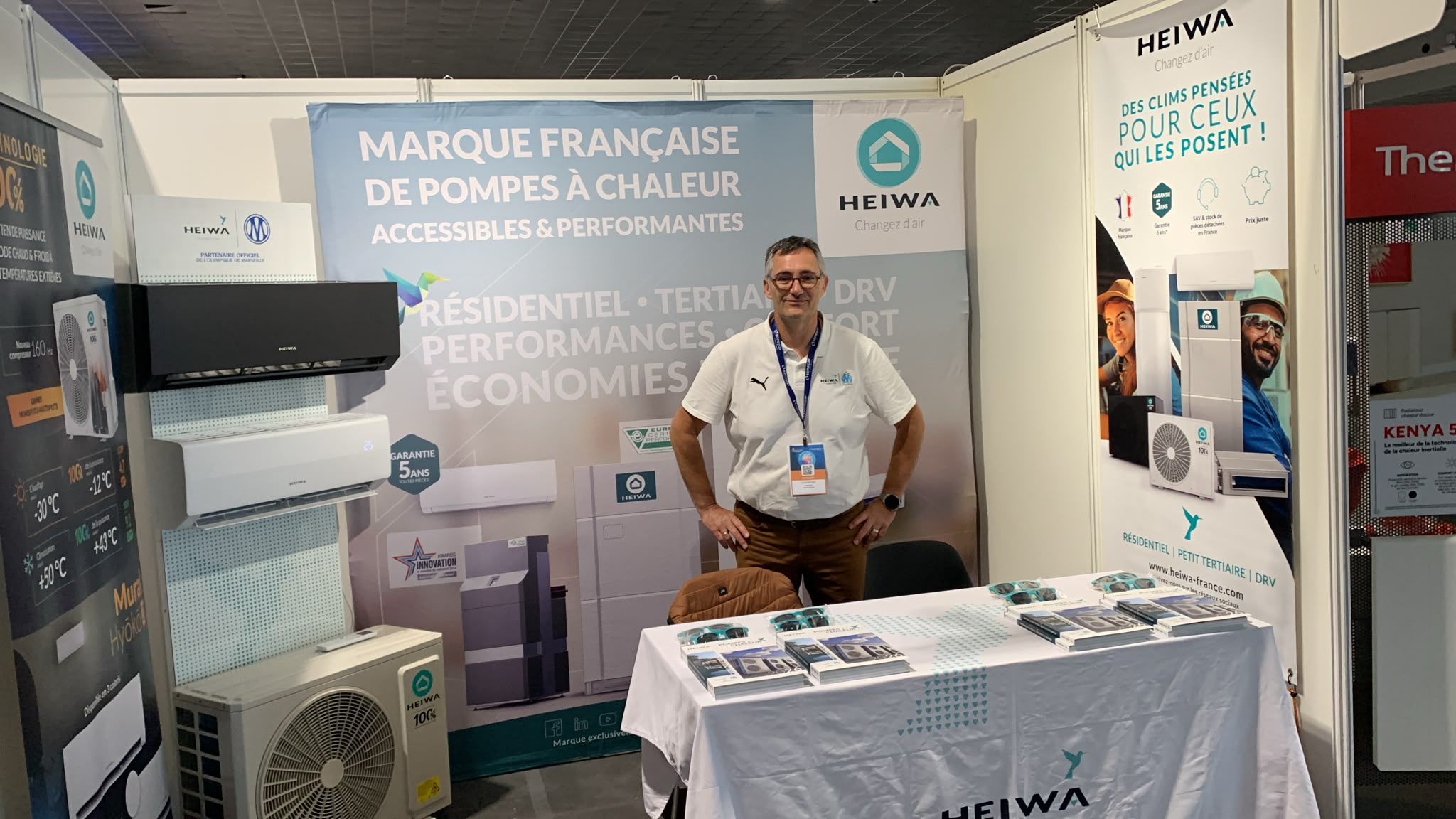 Stand Heiwa au Salon des Energies du Futur Sonepar a Orleans