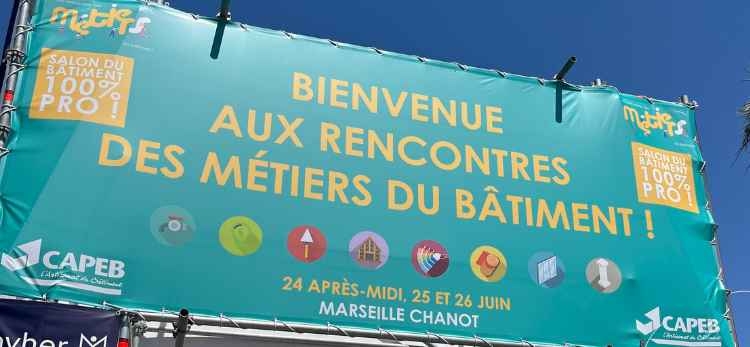 Heiwa aux Rencontres des Métiers du Bâtiment de Marseille : trois jours d'échanges avec les artisans