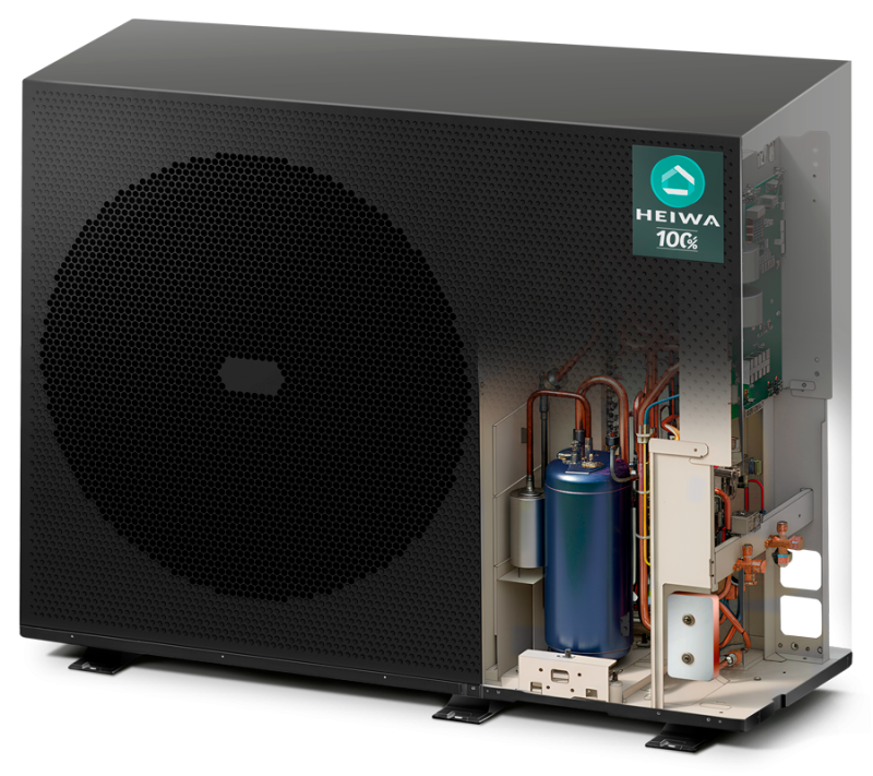 Unité extérieure 100% · 12 kW Tri — visuel 2