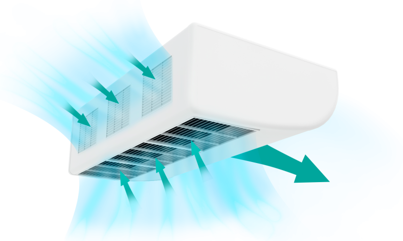 Plafonnier/Allège PRO2 · 10 kW — visuel 2