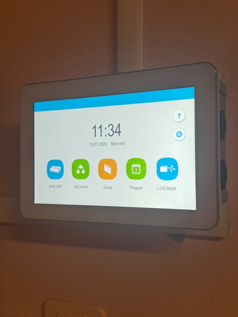 Unit&eacute; gainable Heiwa install&eacute;e en faux plafond