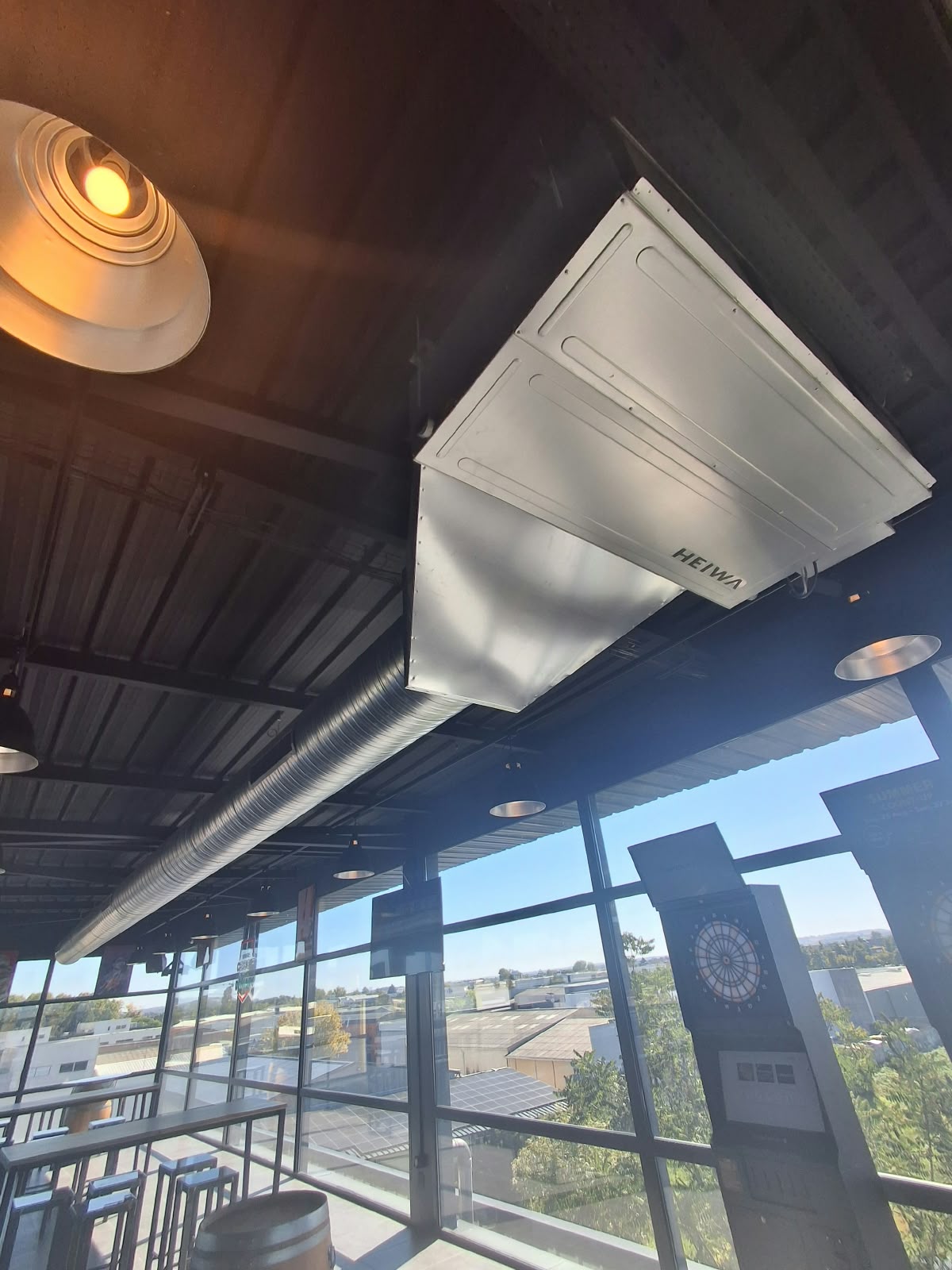 Unité intérieure Heiwa installée chez My Beers Agen