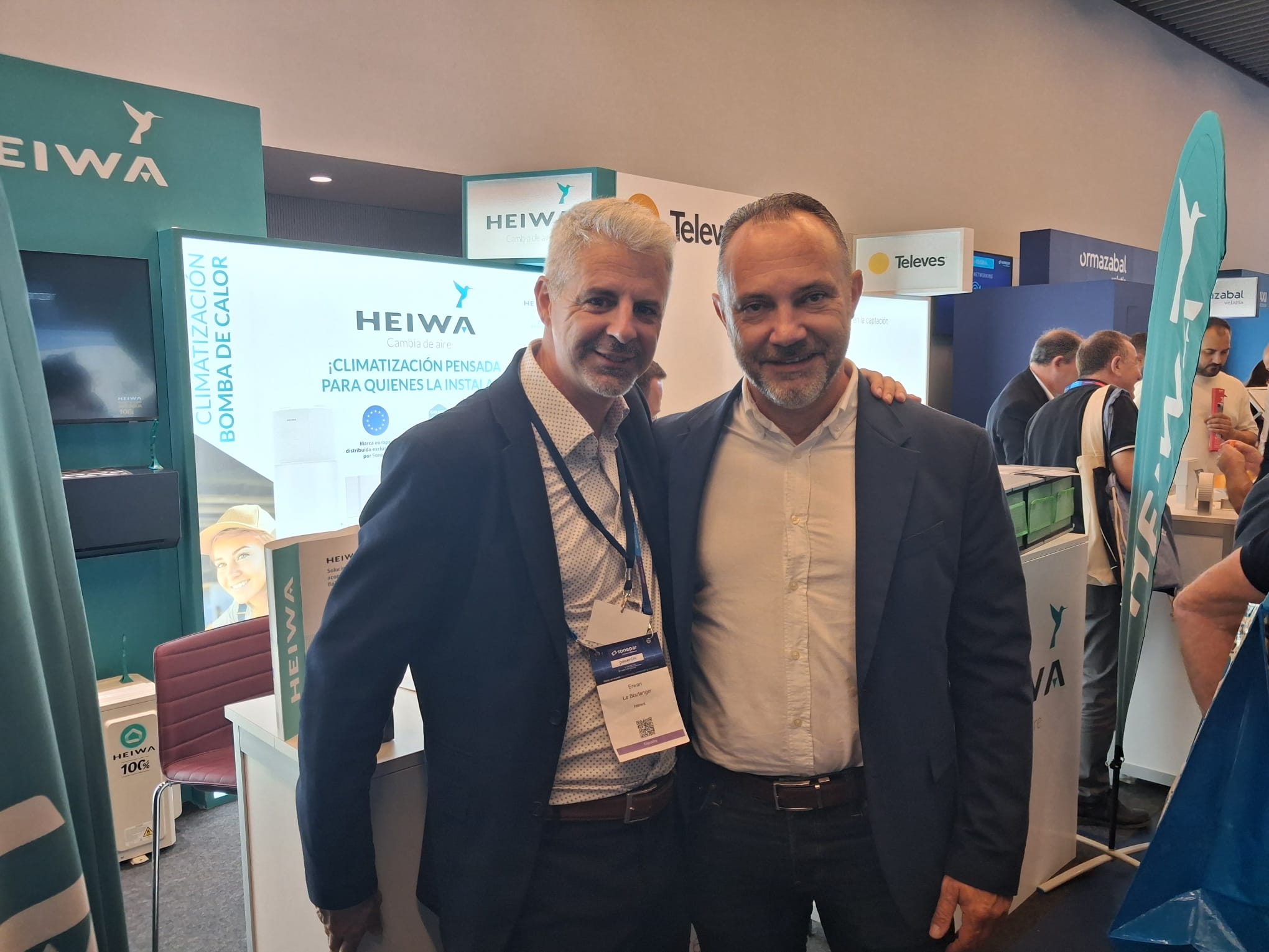 Le Calibri Heiwa presente aux installateurs espagnols