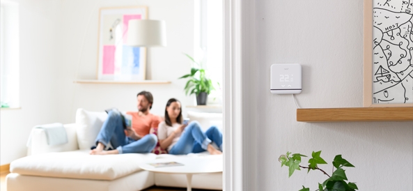 Visuel ambiance thermostat intelligent tado