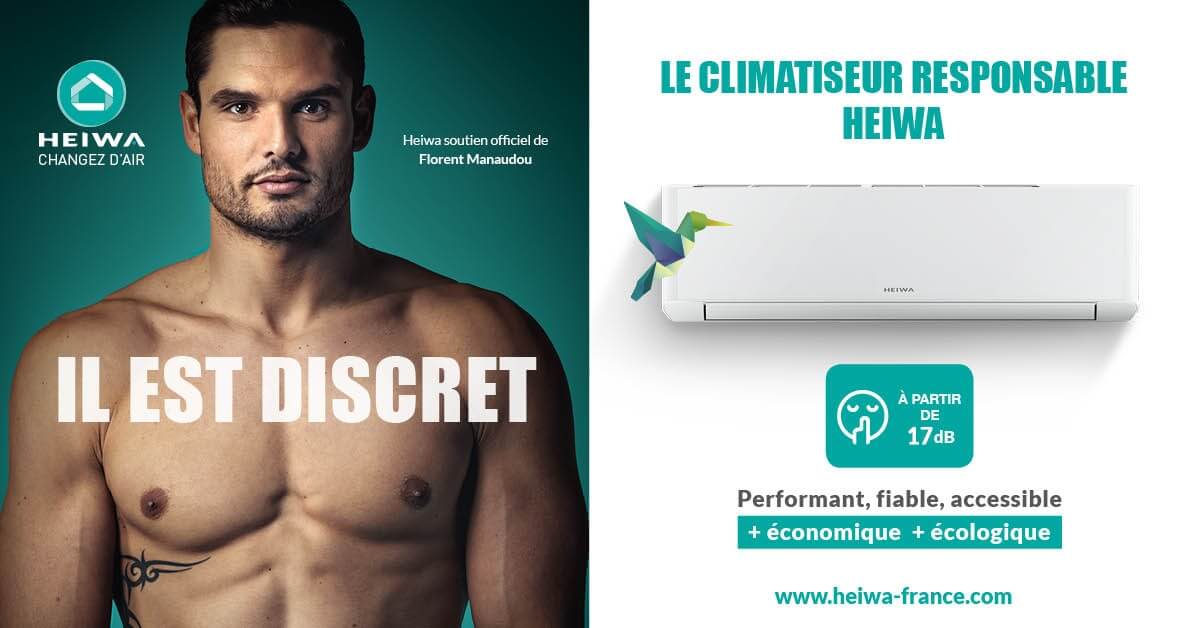 Florent Manaudou Campagne il est discret