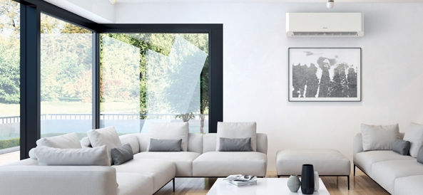 Mural Heiwa dans un salon