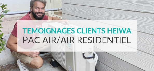 client avec pac air/air Heiwa