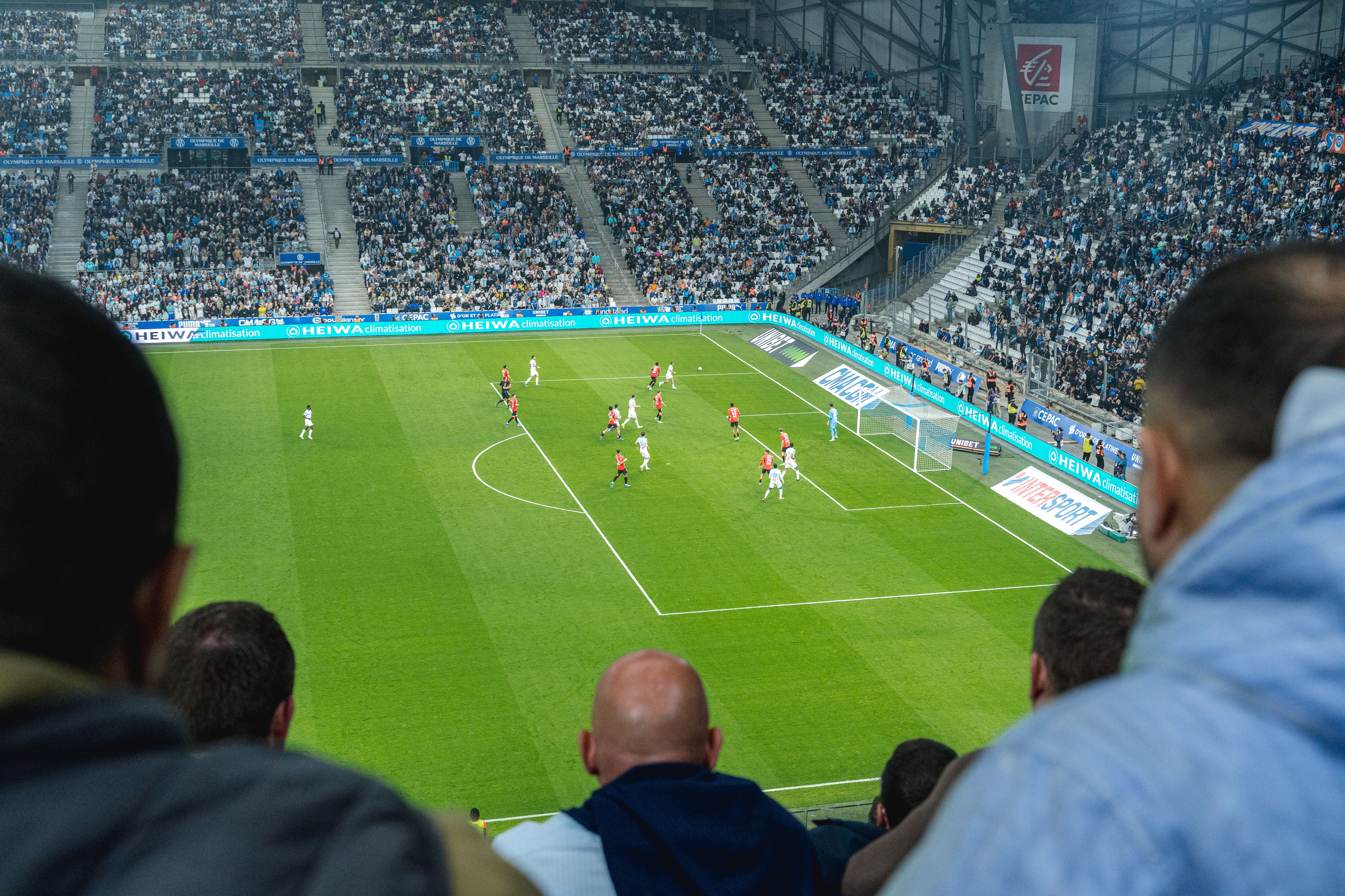 HEIWA et l'Olympique de Marseille sur écran officiel