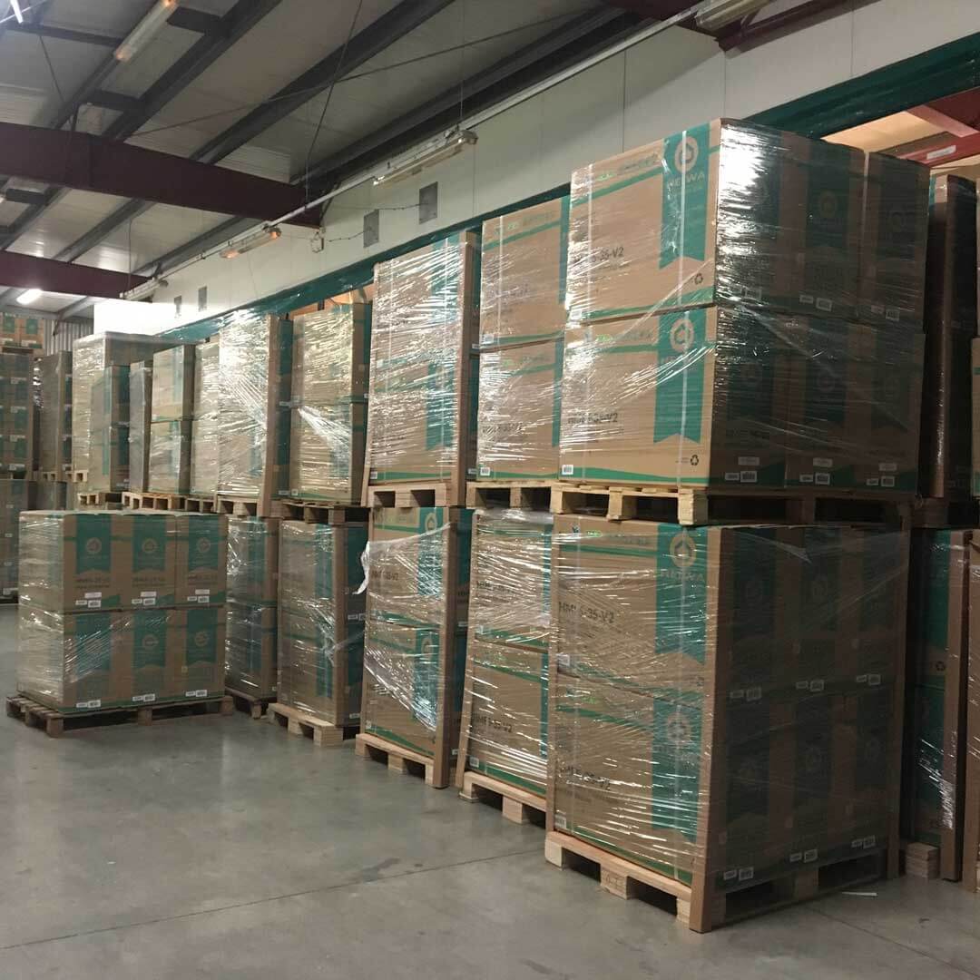 Stock pompes &agrave; chaleur Heiwa