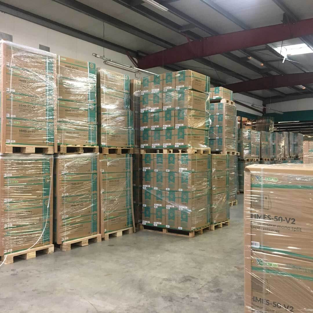 Stock pompes &agrave; chaleur Heiwa
