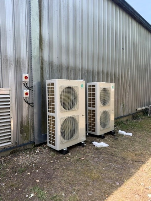 Groupes DRV Heiwa 33 kW livrés sur le chantier